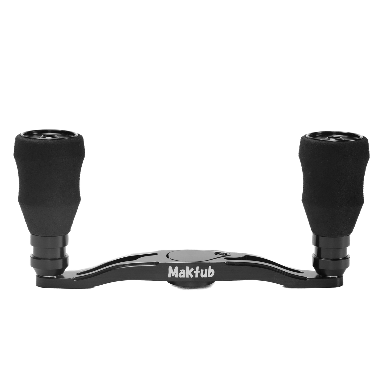 Maktub Power Handle 100 mm aus super Duraluminium mit 25 mm EVA Knobs für Shimano & Daiwa Baitcaster