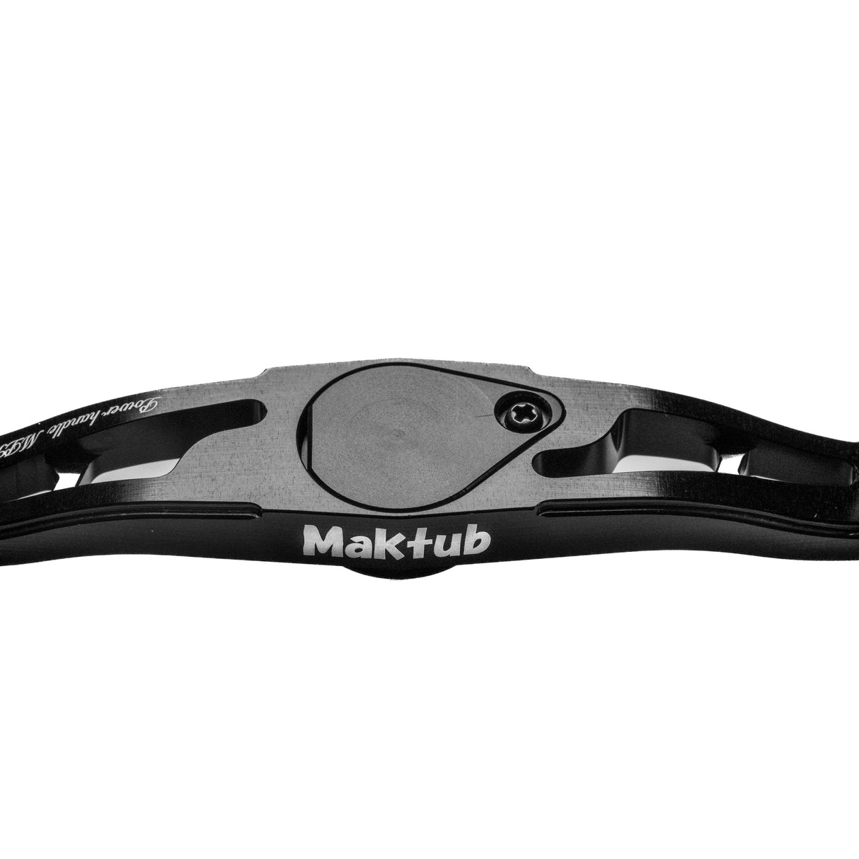 Maktub Power Handle 100 mm aus super Duraluminium mit 25 mm EVA Knobs für Shimano & Daiwa Baitcaster