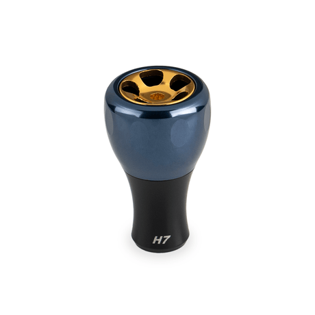 Der Taken H7 Knob 40mm von Taken, in königsblau, ist ein Aluminium Tuningknauf ideal für Baitcaster und Spinnrollen (Shimano & Daiwa). Perfekt für Angler, die Stil- und Leistungsupgrades suchen.