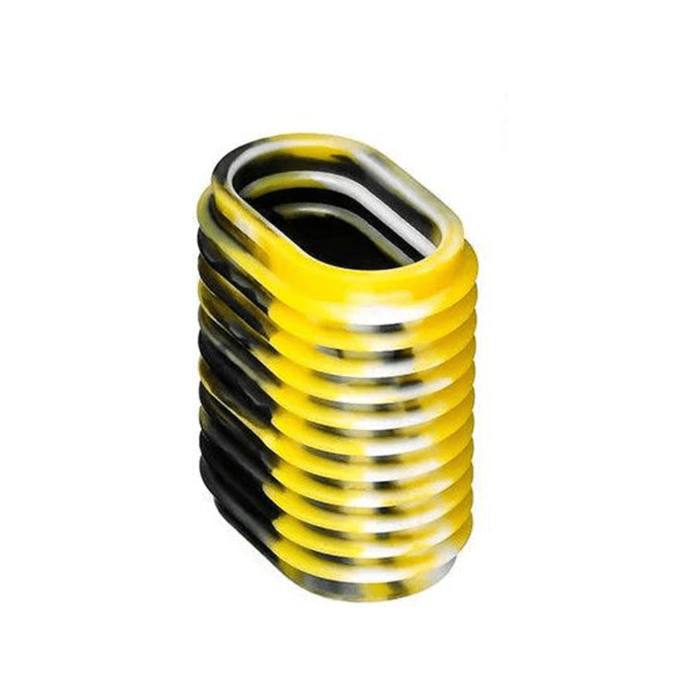 RL - Angelrollentuning - Non - Slip Knob Cover | Camouflage | 2 Stk - Gelb -