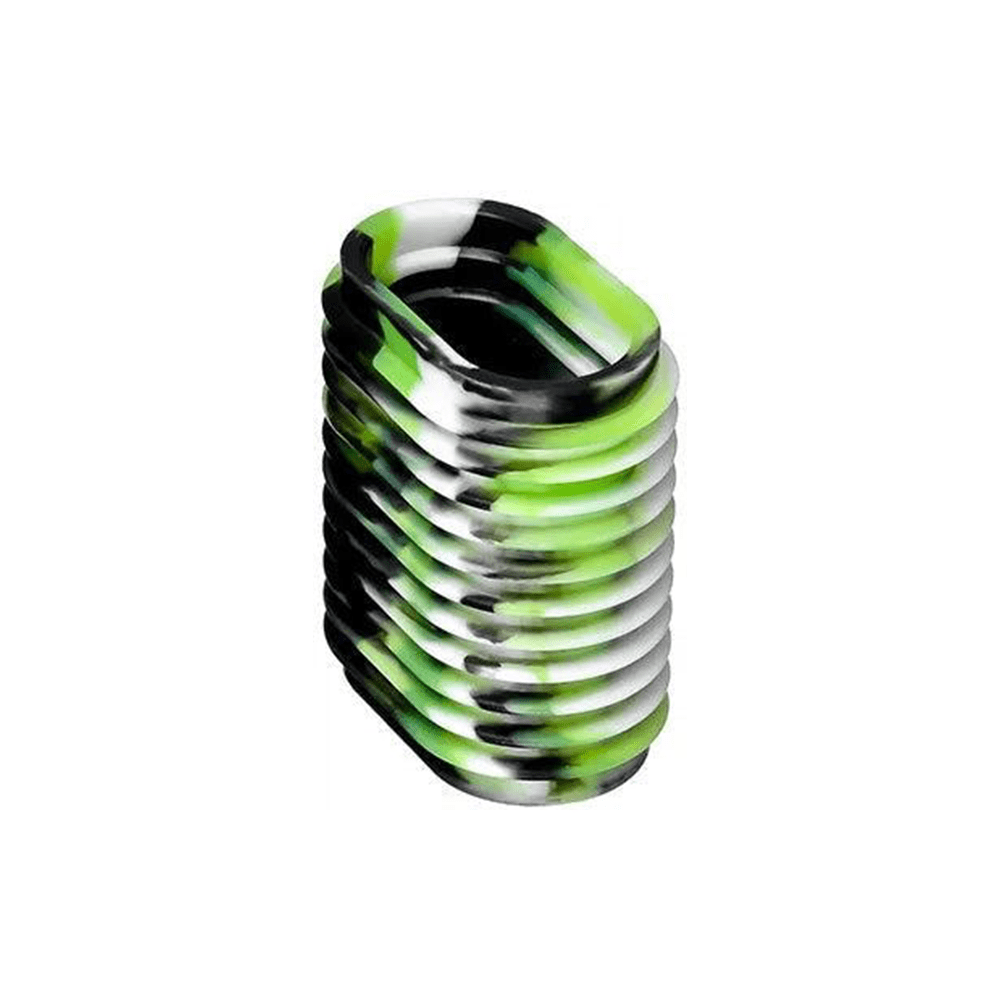 RL - Angelrollentuning - Non - Slip Knob Cover | Camouflage | 2 Stk - Grün -