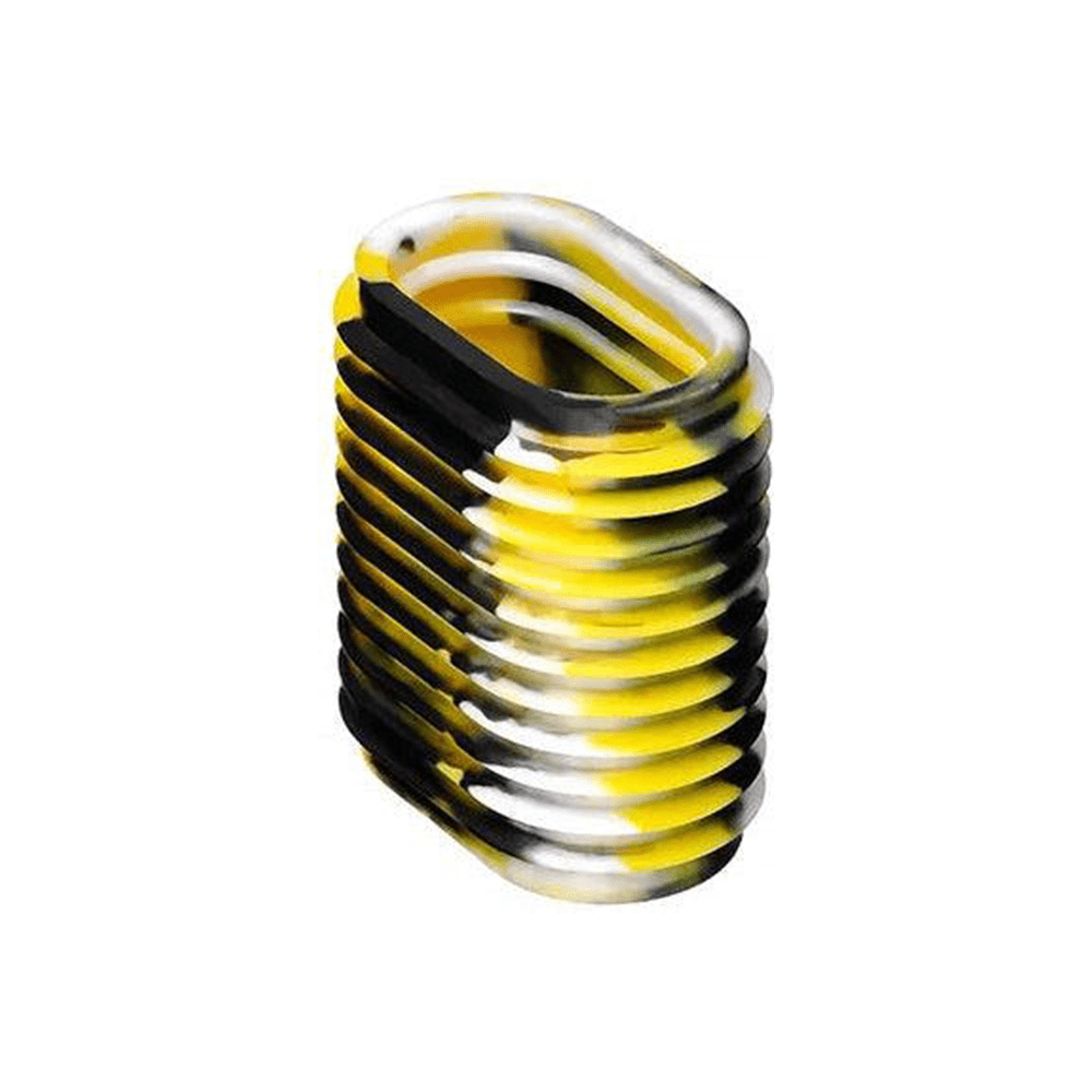 RL - Angelrollentuning - Non - Slip Knob Cover | Camouflage | 2 Stk - Gelb -