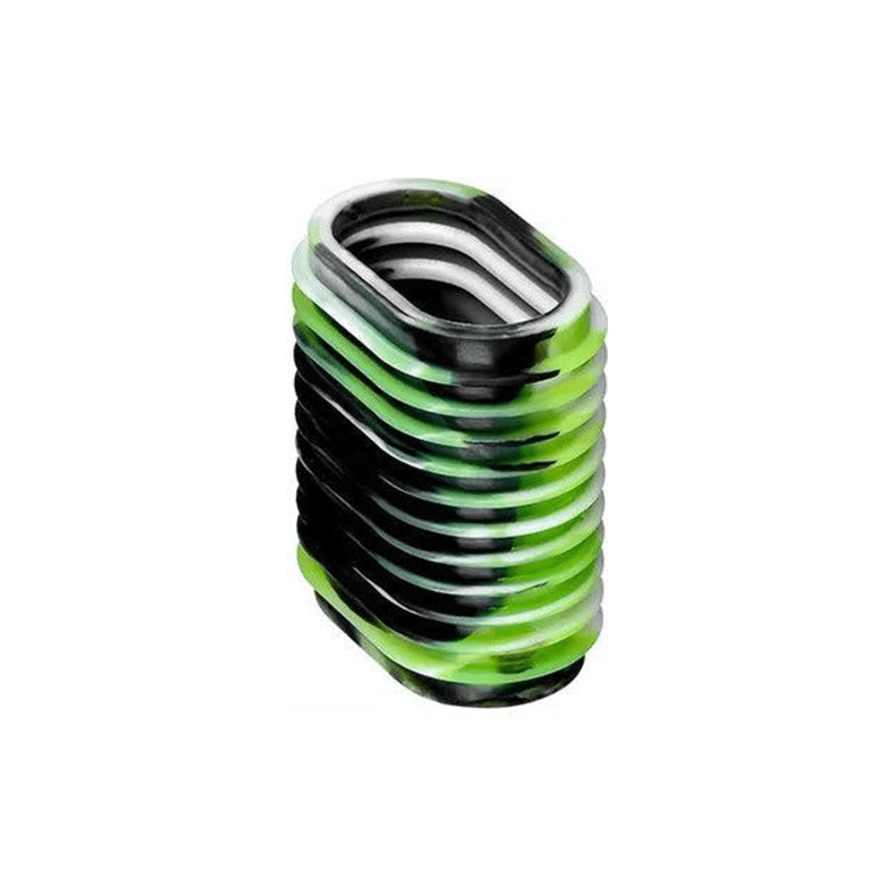 RL - Angelrollentuning - Non - Slip Knob Cover | Camouflage | 2 Stk - Grün -