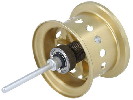 RL - Angelrollentuning - Avail Shimano 21 Calcutta Conquest Microcast Spule - Spule - Gold - 3.6 mm -