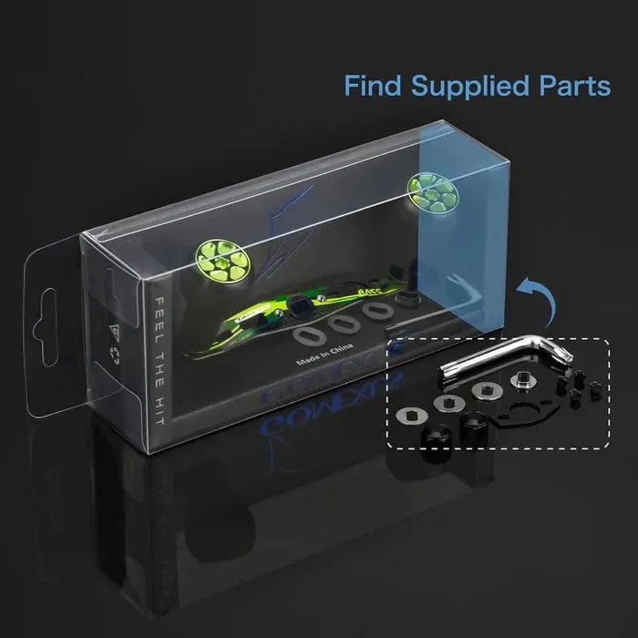 RL - Angelrollentuning - Gomexus Camo Carbon Handle 95 mm Handle mit 27 mm TPE Knobs (7x4mm) - Handle - Camo -