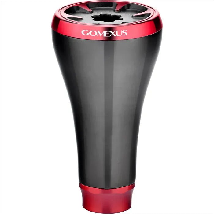 RL - Angelrollentuning - Gomexus T20 mm Titanium Knob - Knob - Schwarz | Rot -