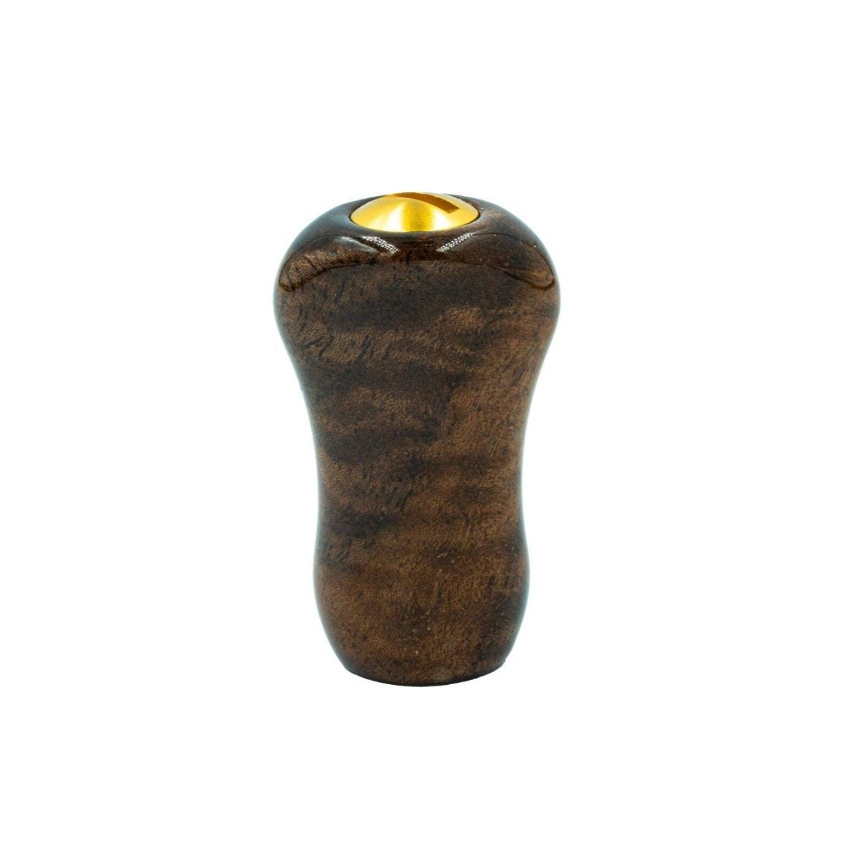 RL - Angelrollentuning - Premium Naturholz Small Gourd Knob - Claro Walnut - Glänzend -