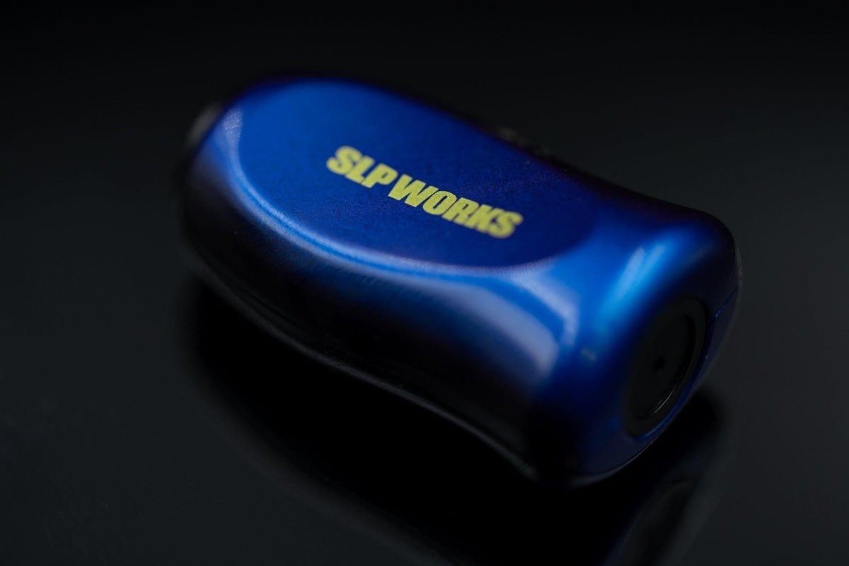 RL - Angelrollentuning - SLP Works RCSi - Shaped Cork Knob Limited Edition - Knob - Blau | Schwarz -