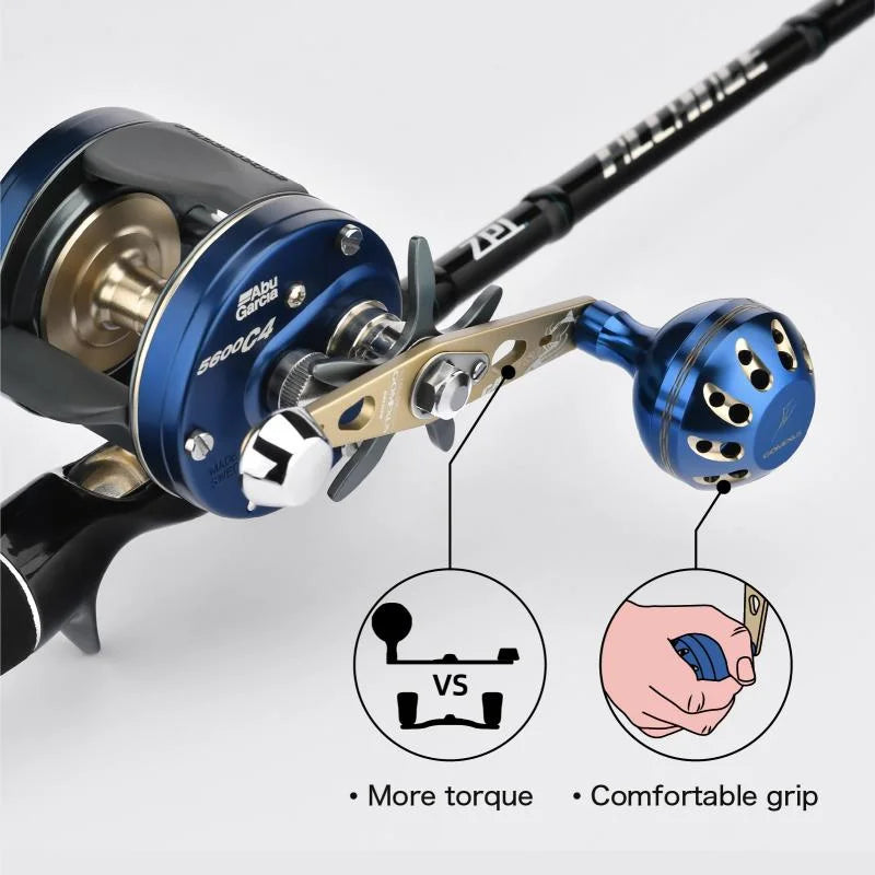 Gomexus Catfish Power Handle Abu Garcia | Ideal for catfish fishing