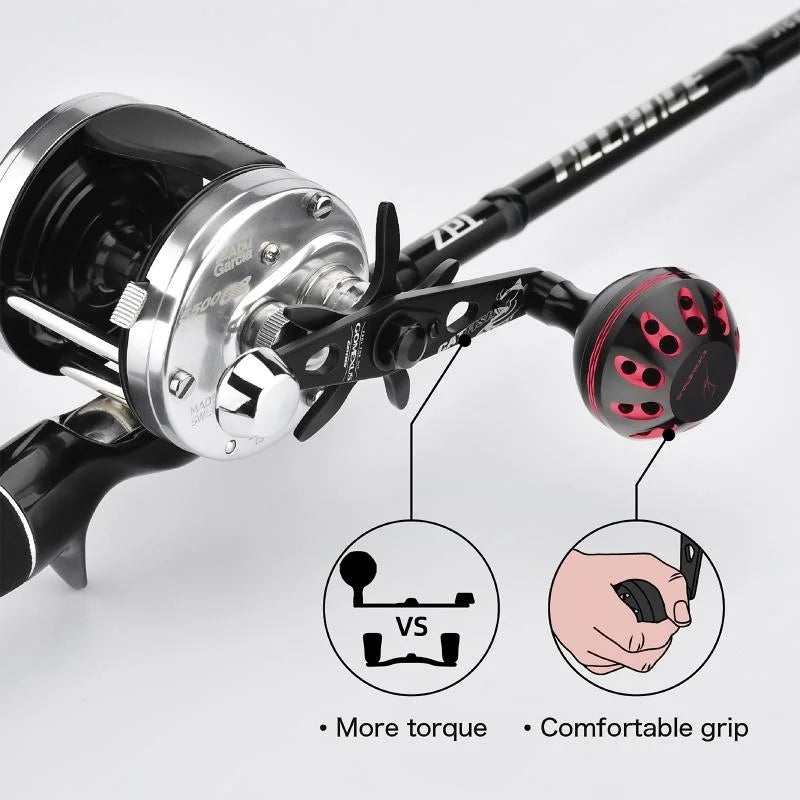 Gomexus Catfish Power Handle Abu Garcia | Ideal for catfish fishing