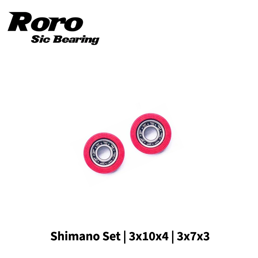 Roro BFS Ceramic Ball Bearing Set | Shimano | 3x10x4 | 3x7x3