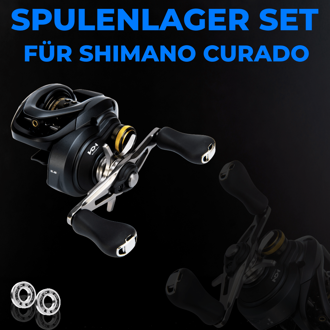 RL - Angelrollentuning - RL - TNG High Speed Keramik Spulenlager Set für Shimano Curado - BC Kugellager - 
