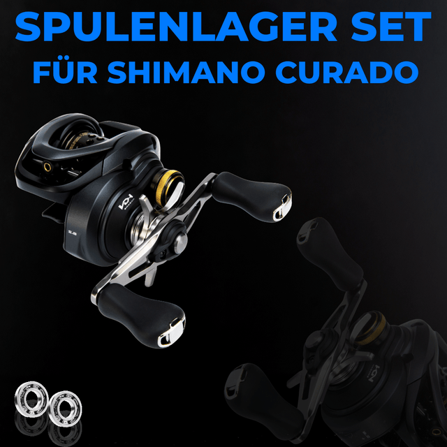 RL - Angelrollentuning - RL - TNG High Speed Keramik Spulenlager Set für Shimano Curado - BC Kugellager - 