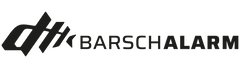 Das Bild zeigt das BarschAlarm-Logo mit einem stilisierten Fischmotiv links neben dem Text BARSCHALARM in Großbuchstaben und ALARM in Fettdruck.