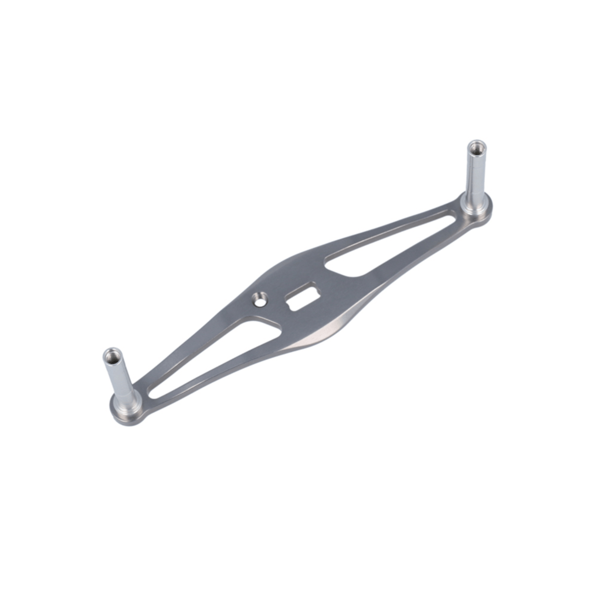 RL - Angelrollentuning - Avail Offset Handle LT for Shimano 75/80/85/90mm - Silber - 85 mm - 