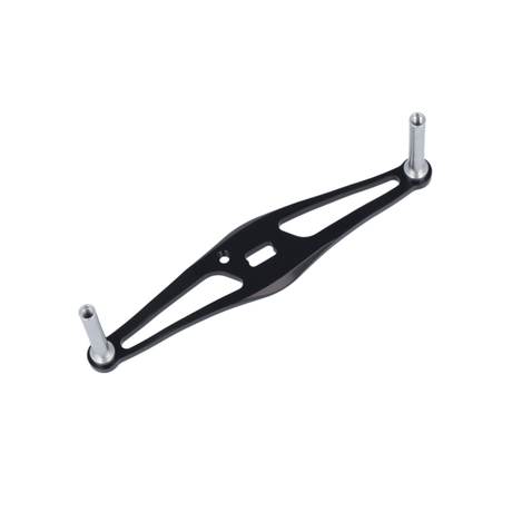 RL - Angelrollentuning - Avail Offset Handle LT for Shimano 75/80/85/90mm - Schwarz - 90 mm - 