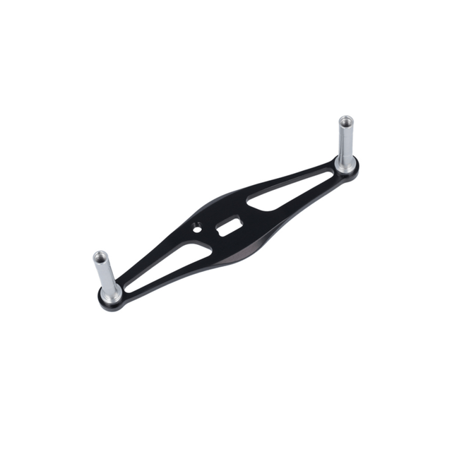 RL - Angelrollentuning - Avail Offset Handle LT for Shimano 75/80/85/90mm - Schwarz - 75 mm - 