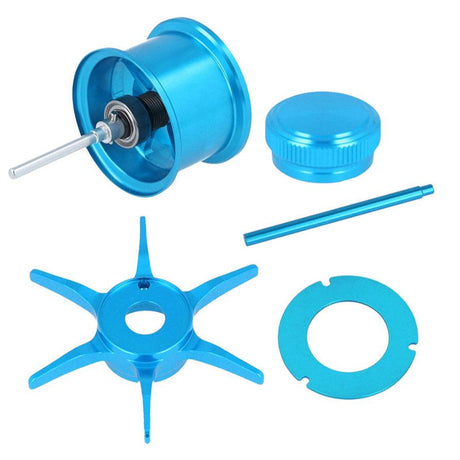 RL - Angelrollentuning - Avail Shimano 20 Metanium Custom Kit - Hell Blau - 