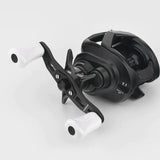 RL - Angelrollentuning - Gomexus 85|95mm Carbon Handle mit 21mm Composite Knobs (7x4mm) - Handle - Weiß - 85 mm - 