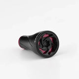 RL - Angelrollentuning - Gomexus Aluminium 20mm Handle Knob | A20P - Schwarz | Rot - 