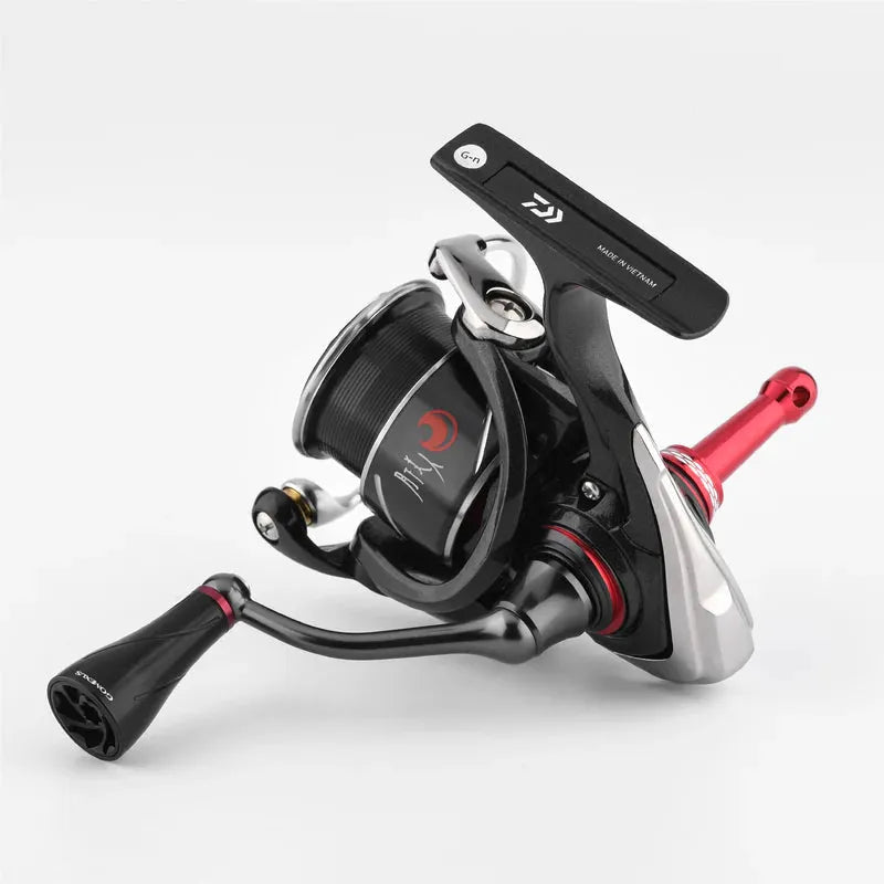 RL - Angelrollentuning - Gomexus Aluminium 20mm Handle Knob | A20P - Schwarz | Rot - 