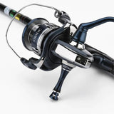 RL - Angelrollentuning - Gomexus Aluminium Reel Stand R9 55 mm - Angelrollen Ständer - Silber - Shimano - 