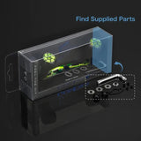 RL - Angelrollentuning - Gomexus Camo Carbon Handle 95 mm Handle mit 27 mm TPE Knobs (7x4mm) - Handle - Camo - 