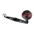 RL - Angelrollentuning - Gomexus Catfish Power Handle Abu Garcia | Ideal für Wels angeln - Rot - 