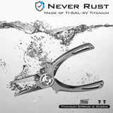 RL - Angelrollentuning - Gomexus Zange X Titanium Fishing Pliers - 