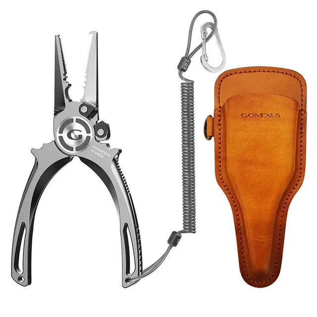RL - Angelrollentuning - Gomexus Zange X Titanium Fishing Pliers - 