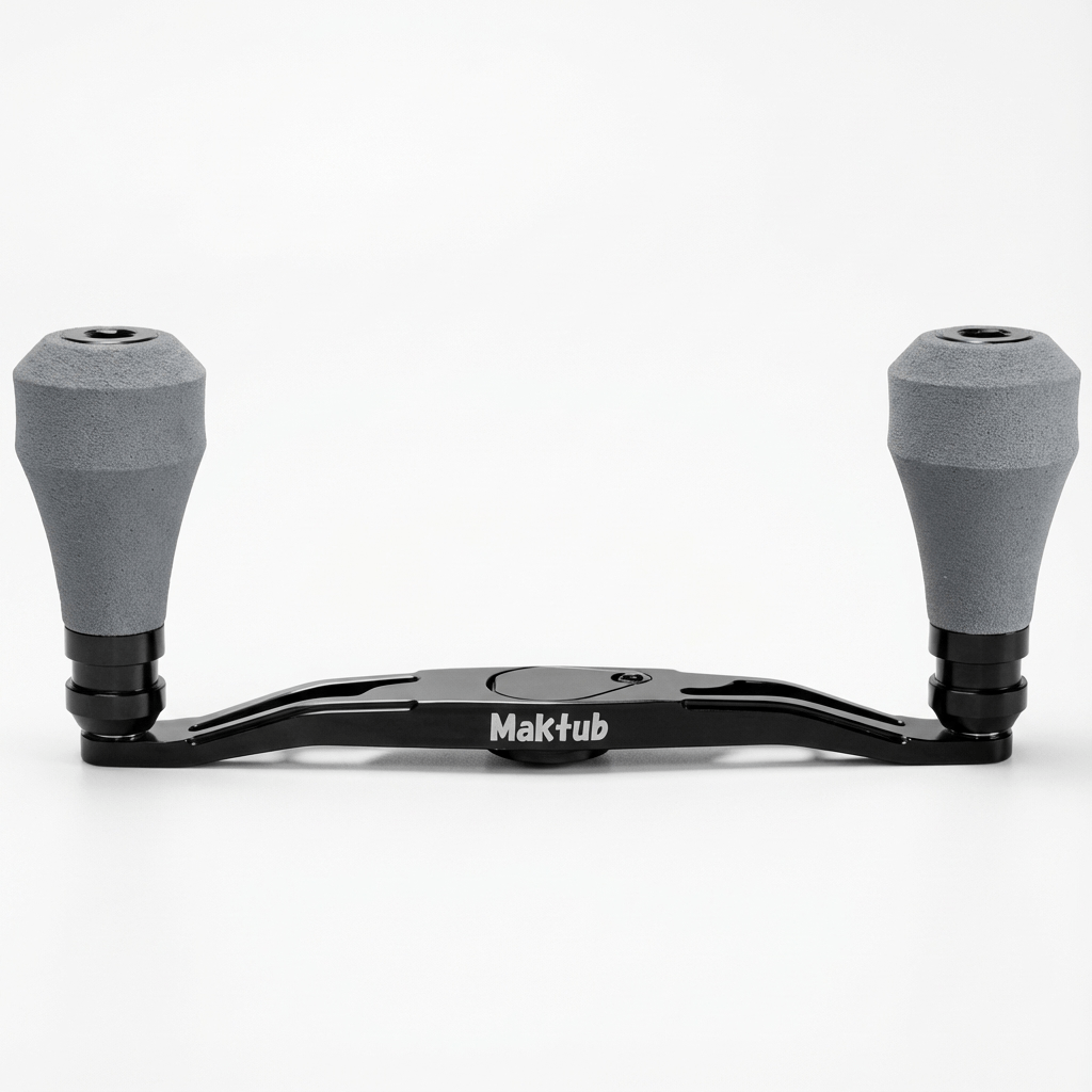 RL - Angelrollentuning - Maktub EVA - Griffhüllen Grau | 2 Stück - 26 mm - 