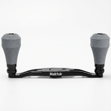 RL - Angelrollentuning - Maktub EVA - Griffhüllen Grau | 2 Stück - 26 mm - 