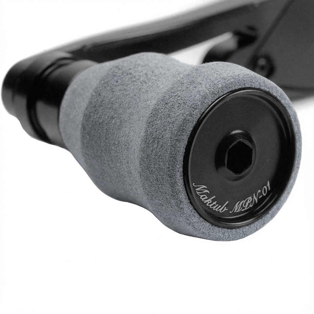 RL - Angelrollentuning - Maktub EVA - Griffhüllen Grau | 2 Stück - 25 mm - 