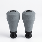 RL - Angelrollentuning - Maktub EVA - Griffhüllen Grau | 2 Stück - 26 mm - 