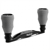 RL - Angelrollentuning - Maktub EVA - Griffhüllen Grau | 2 Stück - 25 mm - 