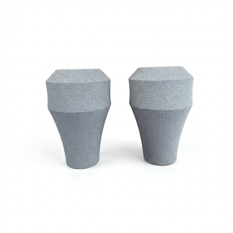 RL - Angelrollentuning - Maktub EVA - Griffhüllen Grau | 2 Stück - 26 mm - 