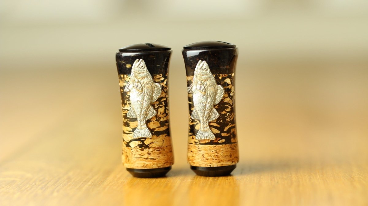 RL - Angelrollentuning - Custom Knob Kork| Handcrafted - Barsch - 