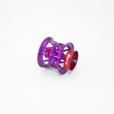 RL - Angelrollentuning - BFS Light Titanium Spule RX24 | 21, 20, 19 Steez CT SV | 19 Alphas CT SV | 19 Millionaire CT SV - Spule - Lila - 