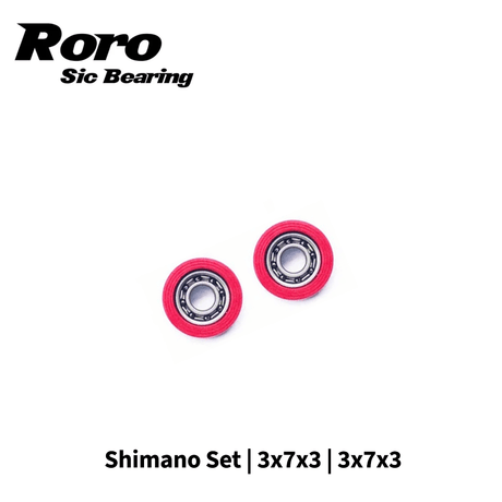 RL - Angelrollentuning - Roro BFS Keramik Kugellager Set | Shimano | 3x7x3 | 3x7x3 - Bundle - 
