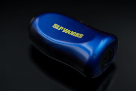 RL - Angelrollentuning - SLP Works RCSi - Shaped Cork Knob Limited Edition - Knob - Blau | Schwarz - 