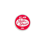 Ein runder Behälter mit rotem Deckel mit der Aufschrift ZPI F-Zero Master Grease | Rollenfett zeigt die Marke ZPI in weißer Schrift und hebt die fortschrittliche Schmierstofftechnologie hervor.