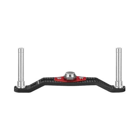 RL - Angelrollentuning - Gomexus Crank 85mm Carbon Handle | ohne Knobs (8x5mm) - Handle - Rot - 