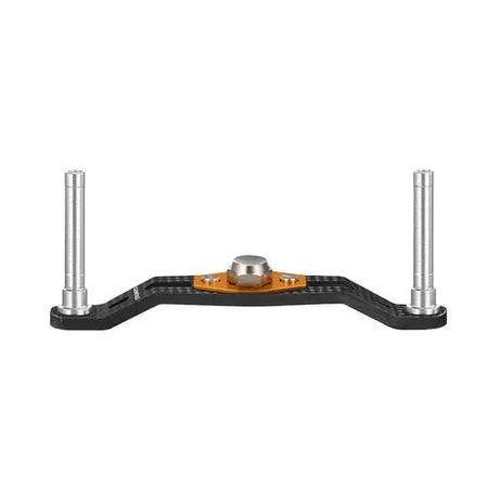 RL - Angelrollentuning - Gomexus Crank 85mm Carbon Handle | ohne Knobs (8x5mm) - Handle - Gold - 