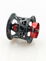 RL - Angelrollentuning - BFS Titanium Spule AX27 | Alphas SV 103/105 | Megabass | Lauda | Zonda - Spule - Schwarz - 